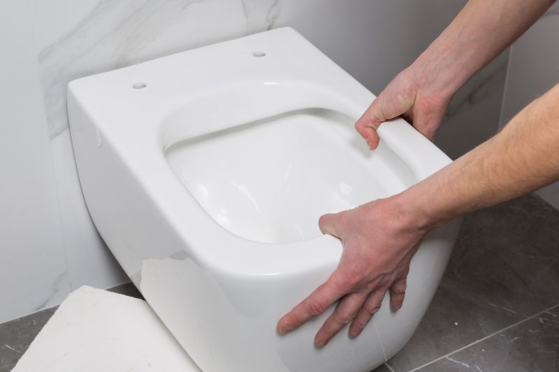 Commercial Toilet Installation detail